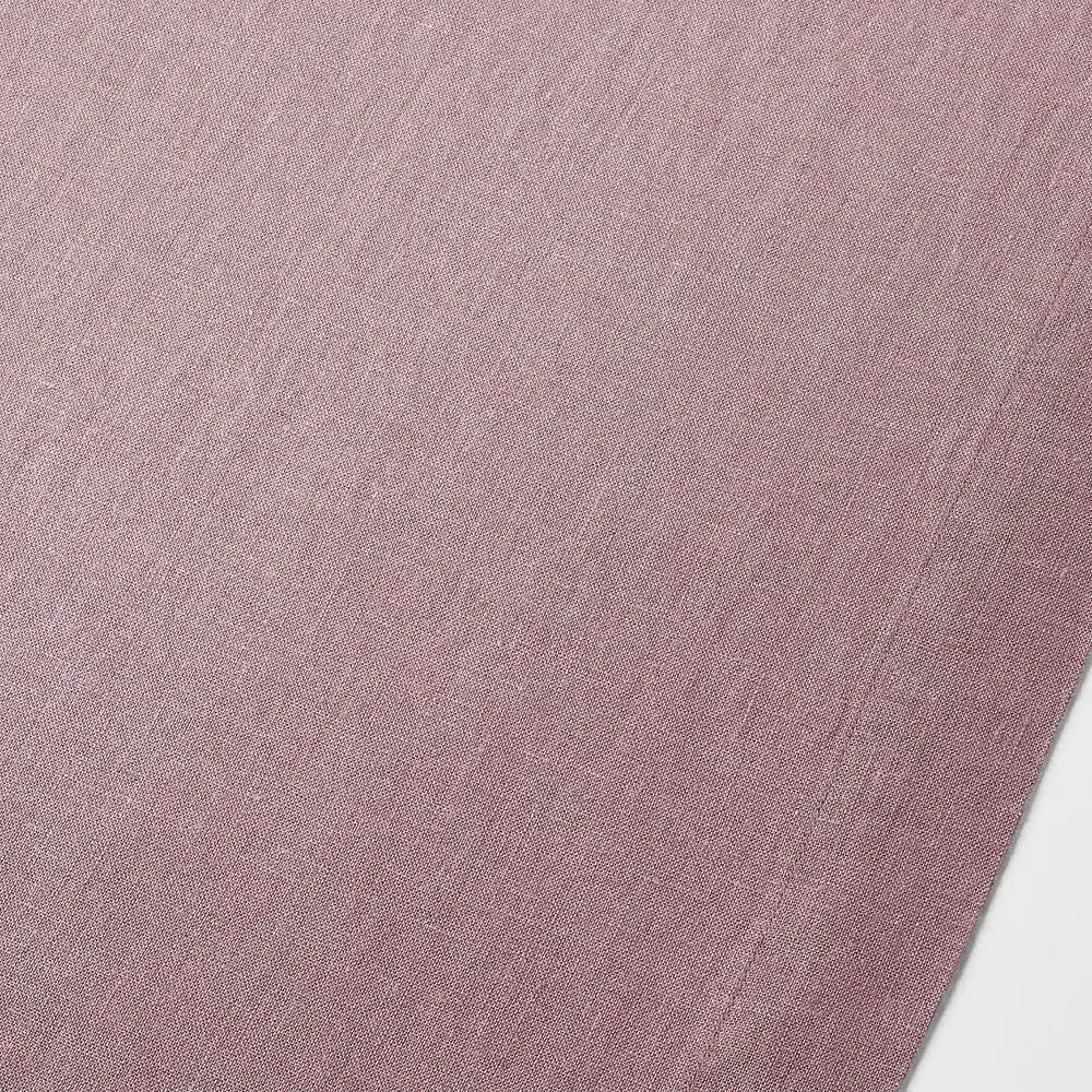 Crate&Barrel Marin Linen Table Runner – Morning Mauve 120” – NWT